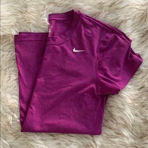 Fuschia nike Drifit tshirt